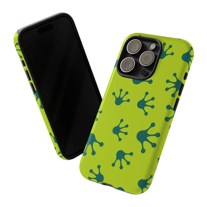 Frog Pattern Phone Case, Fun and Colorful Phone Cover, Durable Phone Protection, Gifts for Nature Lovers, Unique Accessory