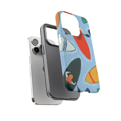 Kayak Phone Case - Tough Cases for Outdoor Enthusiasts, Birthday Gifts, Adventure Gear, Kayaking Accessories, Nature Lover Decor, Artsy Phone Cases