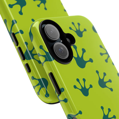 Frog Pattern Phone Case, Fun and Colorful Phone Cover, Durable Phone Protection, Gifts for Nature Lovers, Unique Accessory