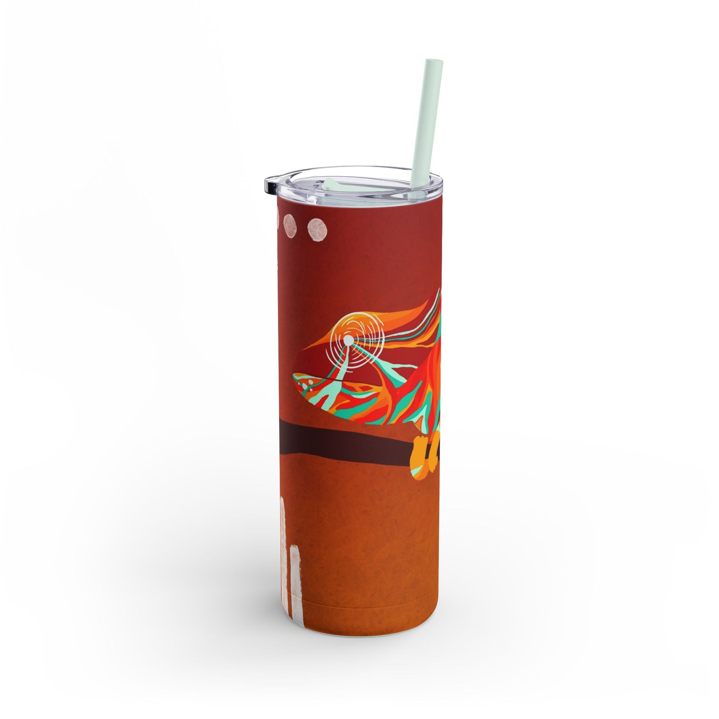Colorful Animal Print Tumbler, 20oz, Eco-Friendly Travel Mug, Unique Gift for Wildlife Lovers, Party or Everyday Use, Stylish Drinkware