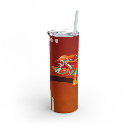 Colorful Animal Print Tumbler, 20oz, Eco-Friendly Travel Mug, Unique Gift for Wildlife Lovers, Party or Everyday Use, Stylish Drinkware