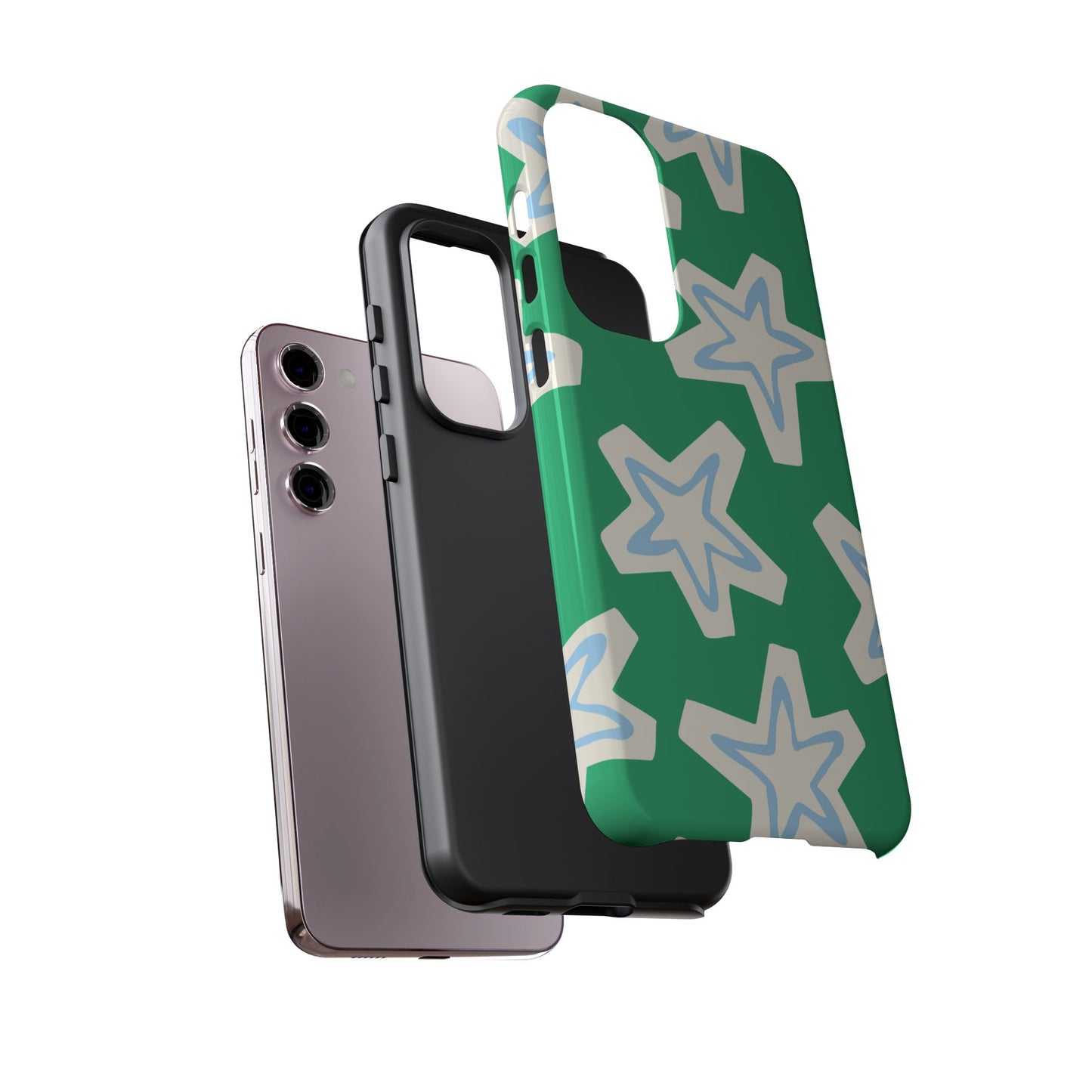 Retro Star Pattern Phone Case | Tough Cases, Colorful Cover for Phones, Phone Accessories, Gift for Her, Trendy Cases