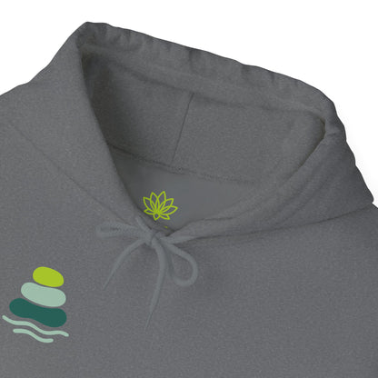 Nature-Inspired Unisex Hooded Sweatshirt, Comfortable Pullover, Casual Clothing, Eco-Friendly Gift, Chill Vibe Hoodie, Relaxing Outfit