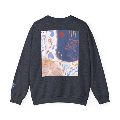 Artistic Unisex Crewneck Sweatshirt - Cozy Comfort, Colorful Designs, Gifts for Art Lovers, Relaxing Vibes, Everyday Wear, Unique Style