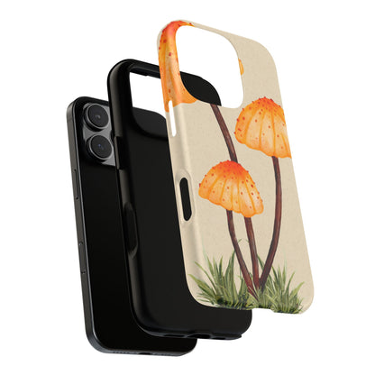 Mushroom Phone Case, Tough Cases for Nature Lovers, Unique Phone Covers, Gifts for Eco Enthusiasts, Fun Protective Cases