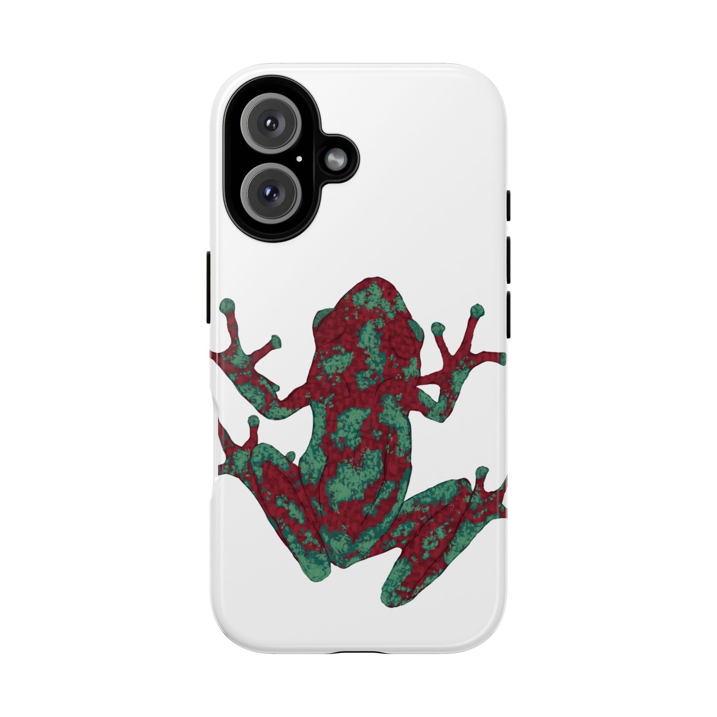Frog Phone Case, Tough Cases, Eco-Friendly Phone Accessories, Unique Gifts for Nature Lovers, Cute Frog Design