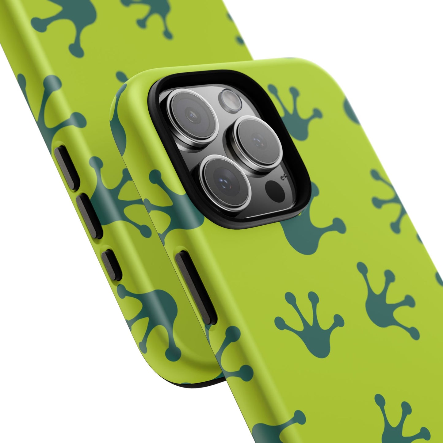 Frog Pattern Phone Case, Fun and Colorful Phone Cover, Durable Phone Protection, Gifts for Nature Lovers, Unique Accessory