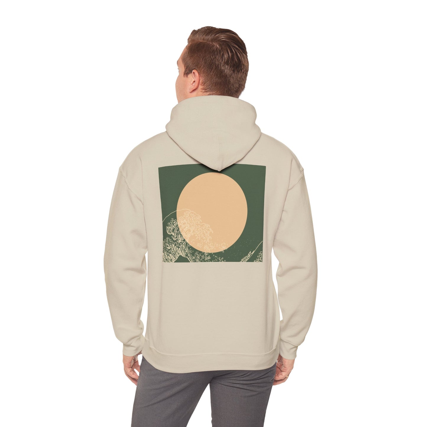 Zen Frog Unisex Hoodie | Relaxed Fashion, Cozy Sweatshirt, Unique Gift, Chill Vibes, Spring and Summer Style