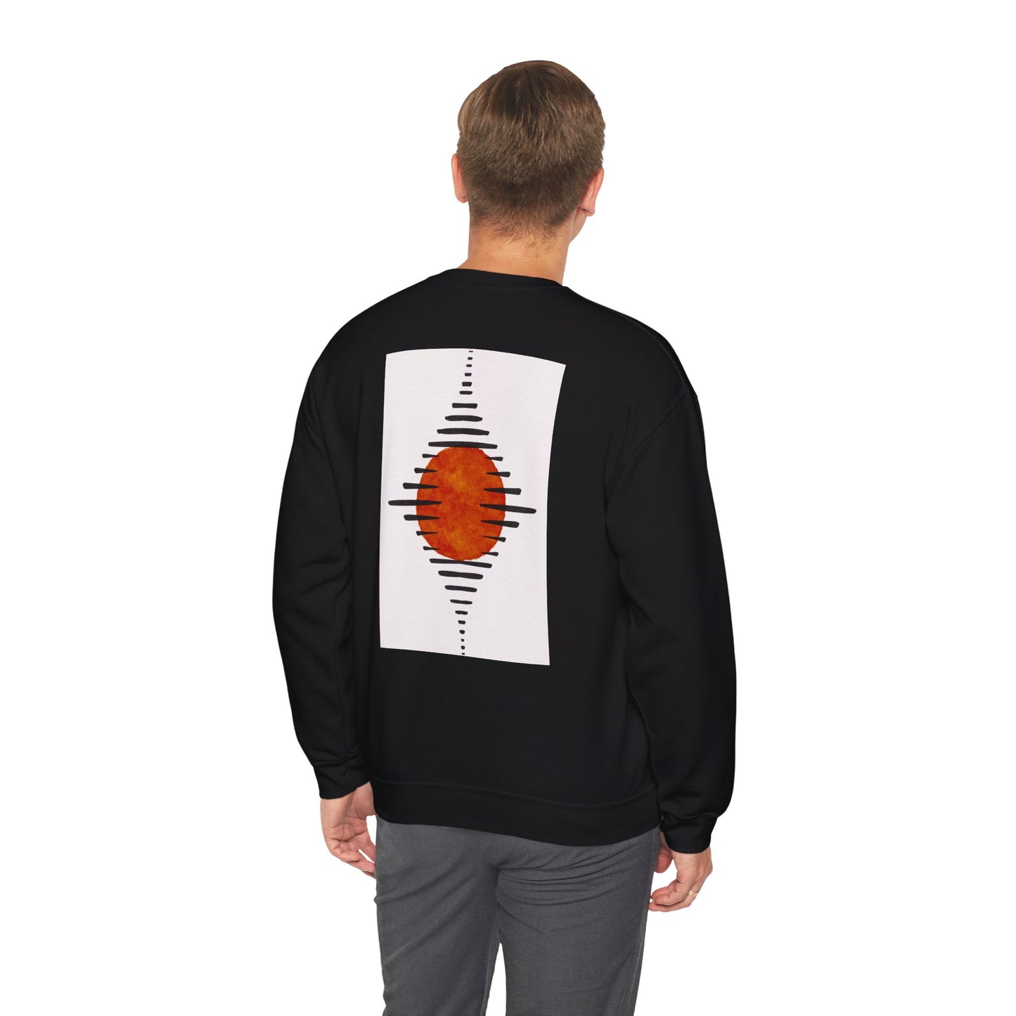 Lotus & Sun Graphic Sweatshirt, Relaxed Fit Crewneck, Perfect Gift for Spring, Cozy Fashion, Unisex Apparel, Gift for Him, Gift for Her, Fall Vibes, Autumn Crewneck
