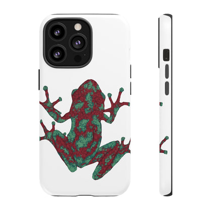 Frog Phone Case, Tough Cases, Eco-Friendly Phone Accessories, Unique Gifts for Nature Lovers, Cute Frog Design