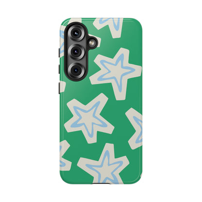 Retro Star Pattern Phone Case | Tough Cases, Colorful Cover for Phones, Phone Accessories, Gift for Her, Trendy Cases