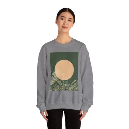 Nature-Inspired Unisex Crewneck Sweatshirt, Cozy Casual Wear, Gift for Outdoor Lovers, Perfect for Fall and Winter