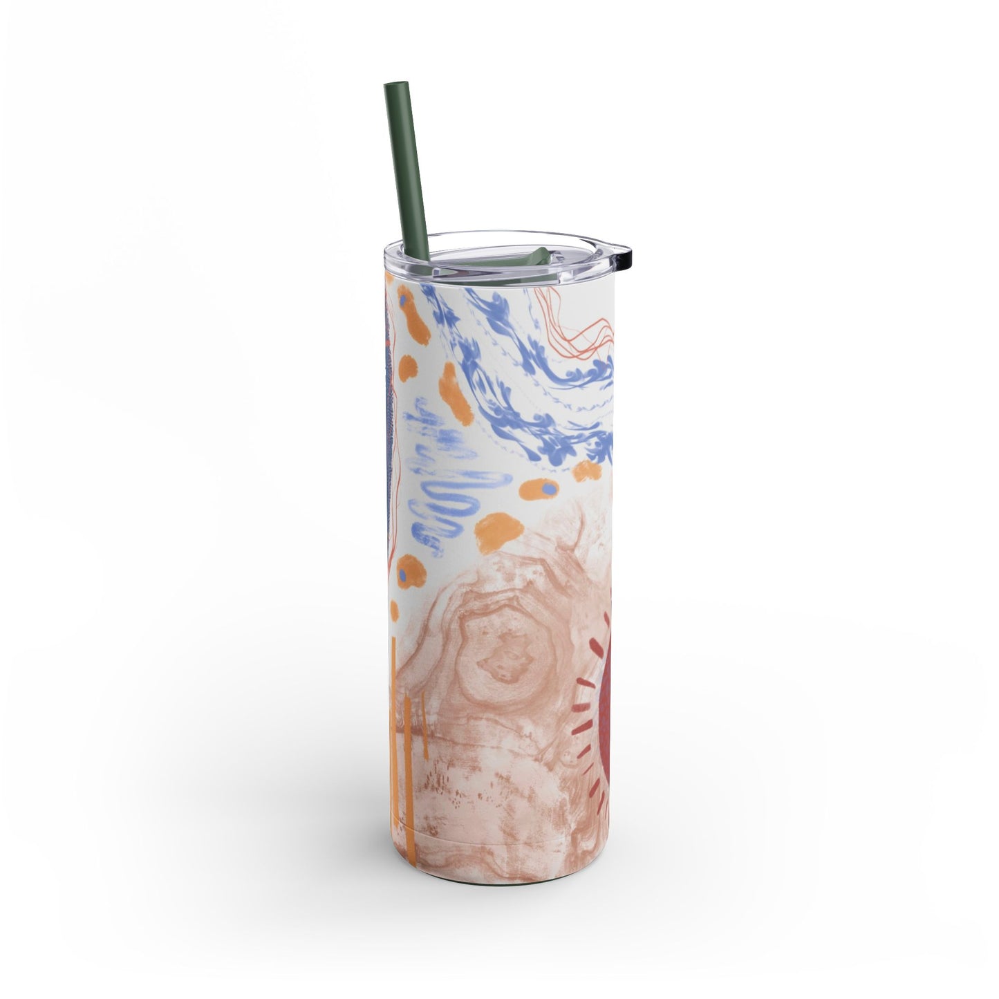 Artistic Skinny Tumbler | Unique 20oz Travel Mug | Eco-Friendly Hydration | Perfect Gift for Coffee Lovers, Art Enthusiasts, [...]