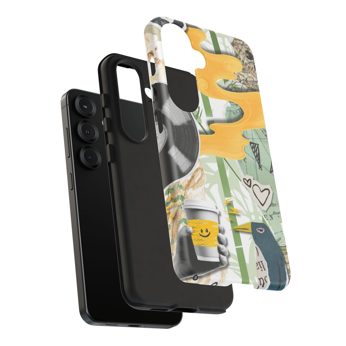 Artistic Phone Case, Unique Cell Phone Cover, Trendy Gifts for Music Lovers, Eco-Friendly Phone Accessory, Stylish Tech Gifts, Cool Cases, Unique Phone Cases