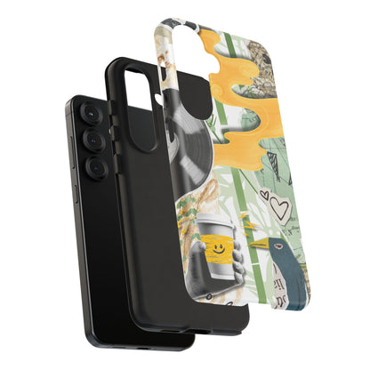 Artistic Phone Case, Unique Cell Phone Cover, Trendy Gifts for Music Lovers, Eco-Friendly Phone Accessory, Stylish Tech Gifts, Cool Cases, Unique Phone Cases