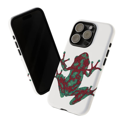 Frog Phone Case, Tough Cases, Eco-Friendly Phone Accessories, Unique Gifts for Nature Lovers, Cute Frog Design