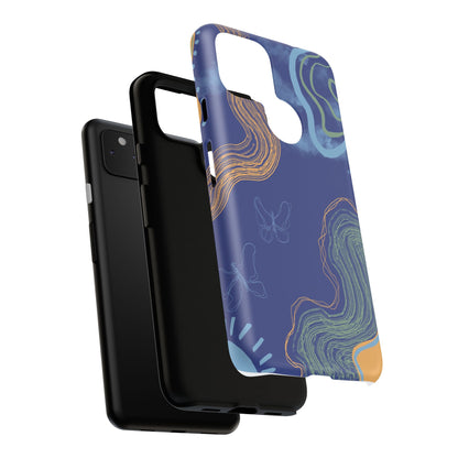 Artistic Phone Case, Abstract Phone Cover, Gift for Her, Modern Design, Boho Phone Case, Unique Phone Accessories