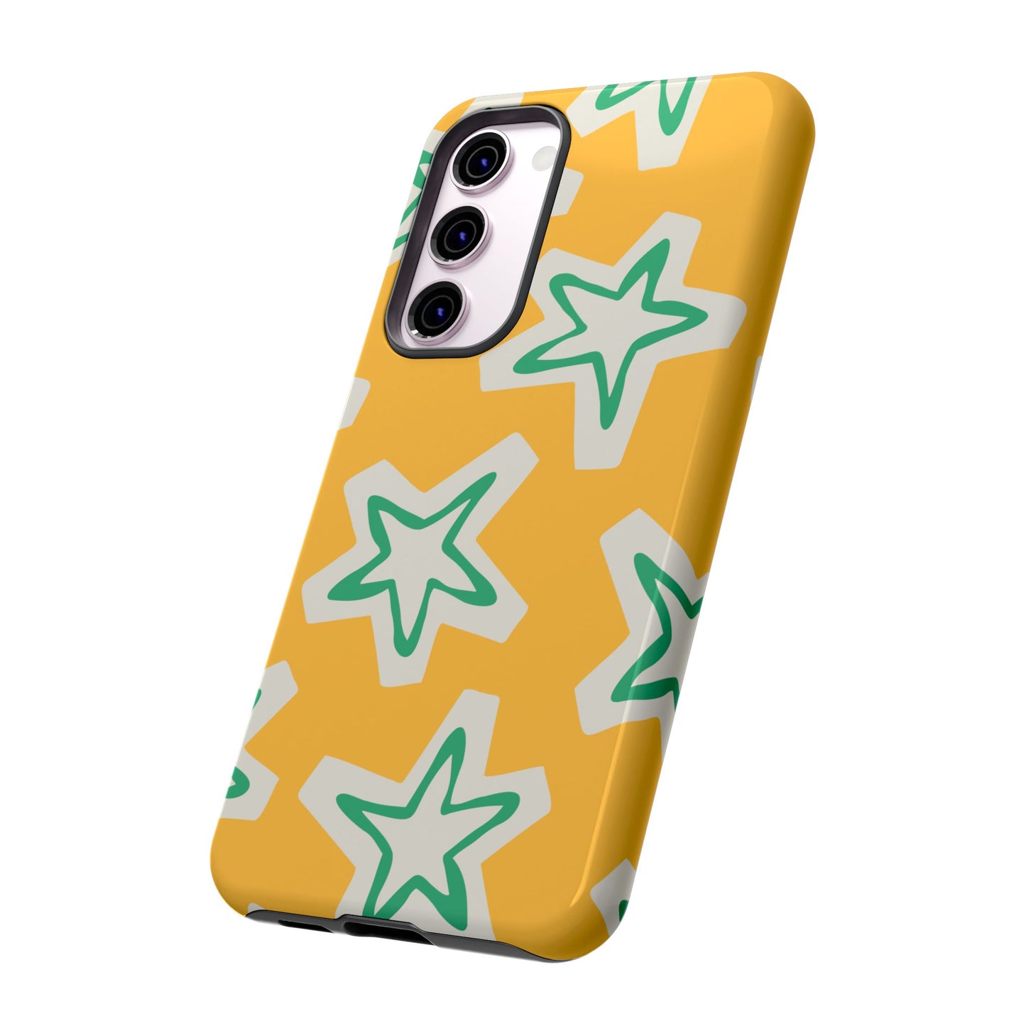 Retro Star Pattern Phone Case | Tough Cases, Colorful Cover for Phones, Phone Accessories, Gift for Her, Trendy Cases