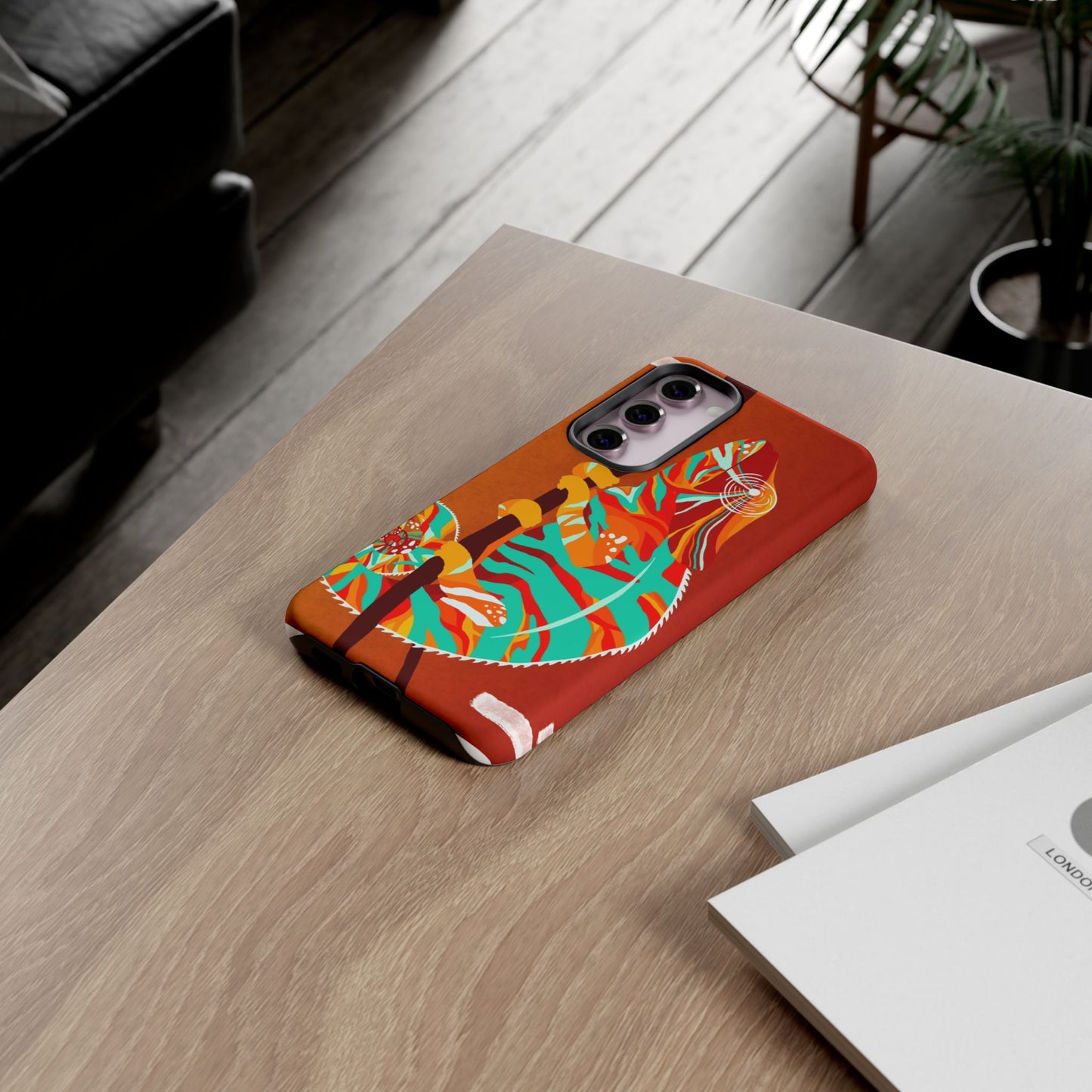 Chameleon Phone Case - Vibrant Artistic Design, Tough Cases for Animal Lovers, Unique Gift, Eco-Friendly Protection