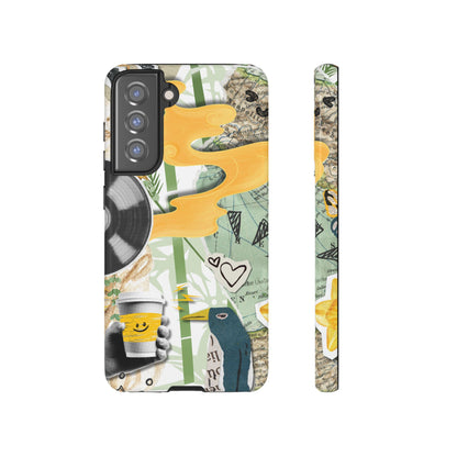 Artistic Phone Case, Unique Cell Phone Cover, Trendy Gifts for Music Lovers, Eco-Friendly Phone Accessory, Stylish Tech Gifts, Cool Cases, Unique Phone Cases
