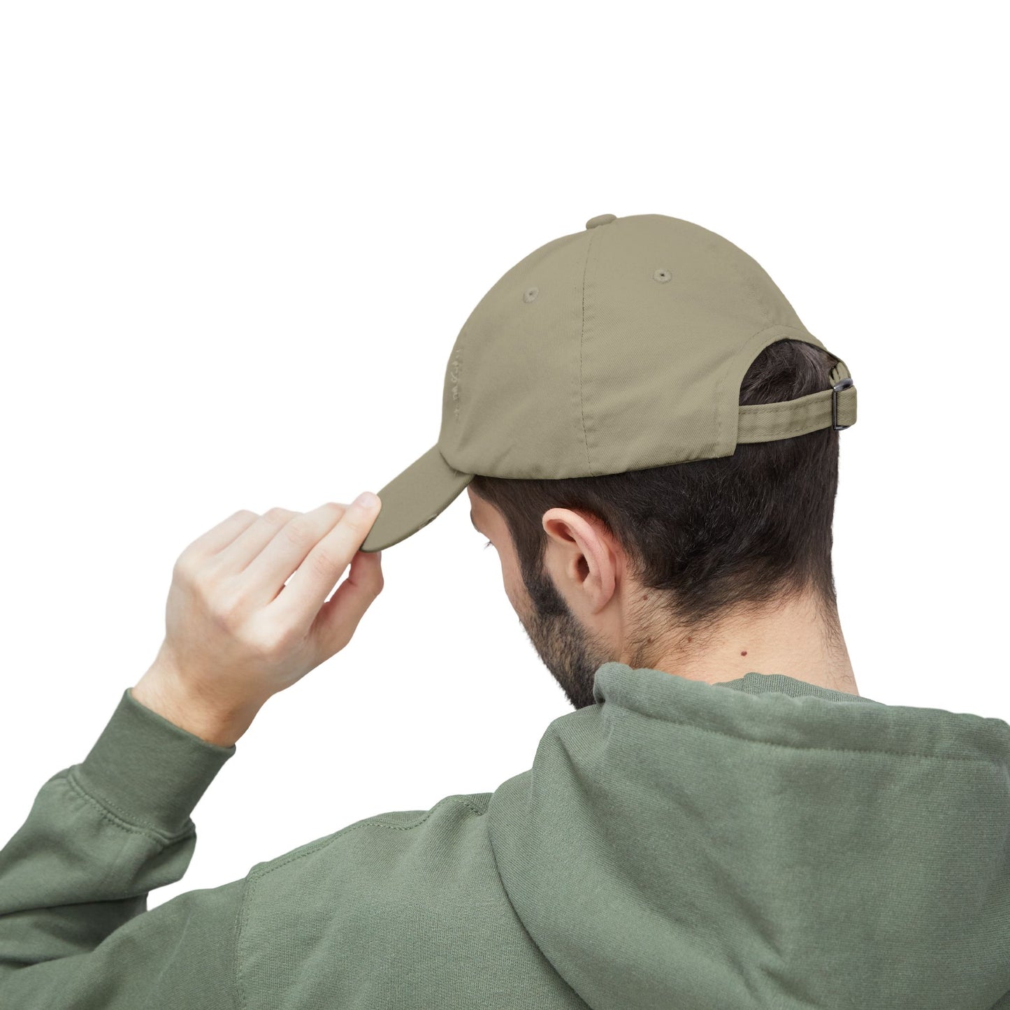 Relaxed Unisex Distressed Cap with Peaceful Stone Design, Casual Hat for Nature Lovers, Summer Accessory, Gift for Her/Him, Outdoor Wear, Serene, Mindfulness Gifts
