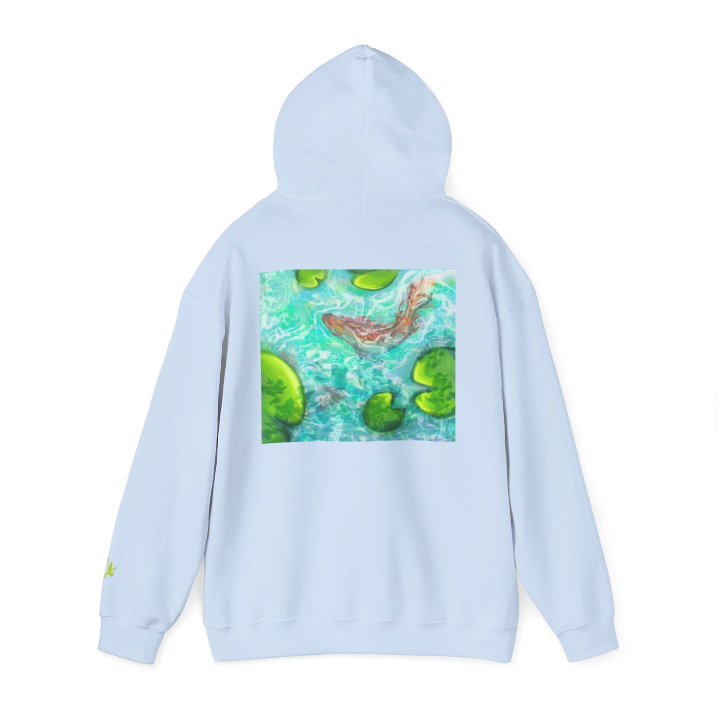 Nature-Inspired Unisex Hooded Sweatshirt, Comfortable Pullover, Casual Clothing, Eco-Friendly Gift, Chill Vibe Hoodie, Relaxing Outfit