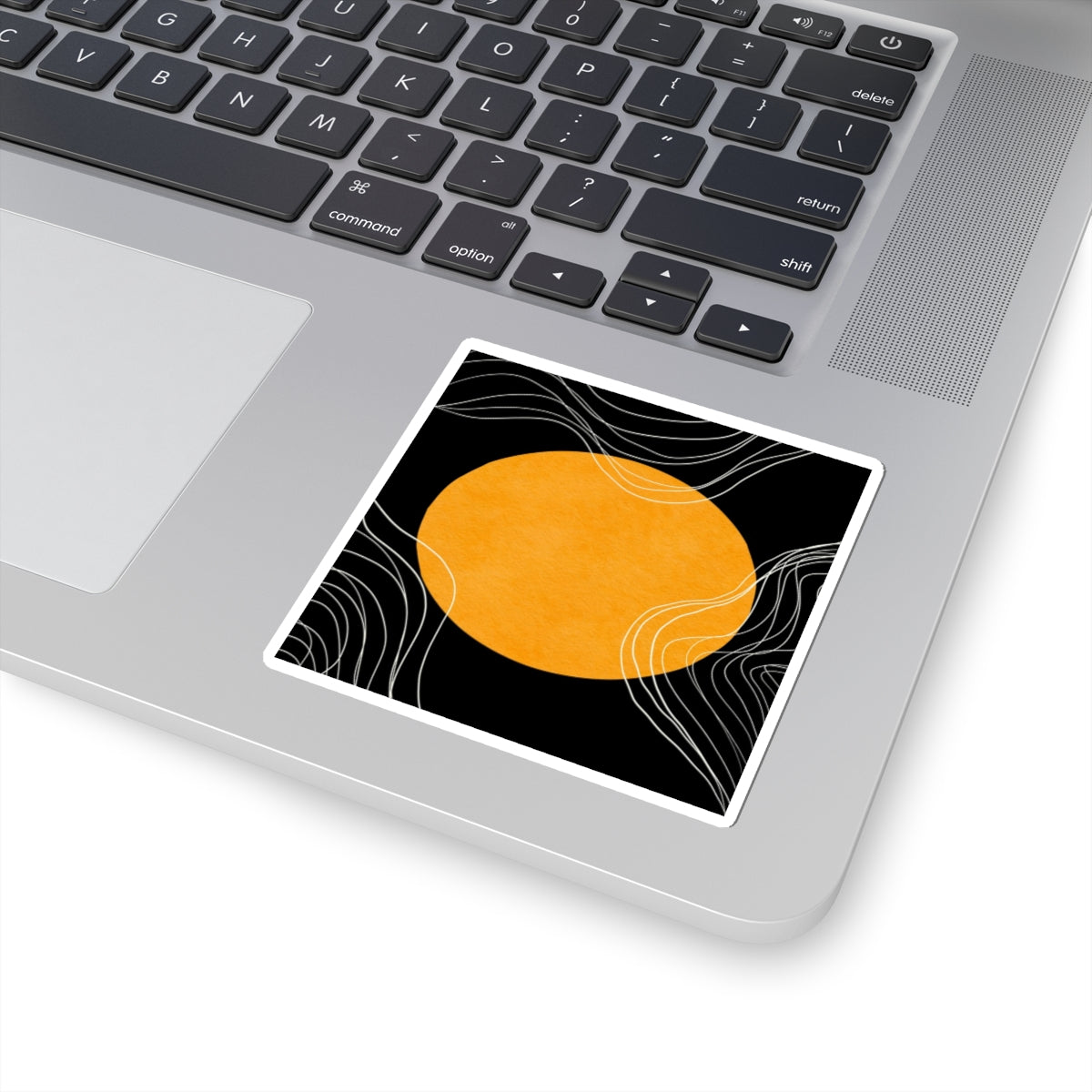 Vibrant Sun Kiss-Cut Stickers | Boho Design | Perfect for Laptops, Journals, Water Bottles, Summer Decor, Abstract Minimalist, Sticker Designs