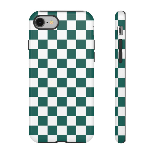 Stylish Checkered Phone Case, Protective Cover, Unique Gift, Trendy Accessory, Customizable Design, Ideal for All Ages