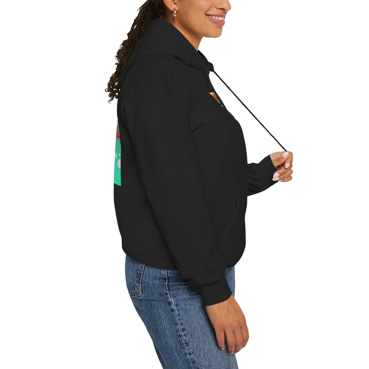 Colorful Goldfish Hoodie, Unisex Sweatshirt, Cozy Everyday Wear, Perfect for Gifts, Fun Fashion for Animal Lovers, Vibrant Pullover