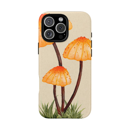 Mushroom Phone Case, Tough Cases for Nature Lovers, Unique Phone Covers, Gifts for Eco Enthusiasts, Fun Protective Cases