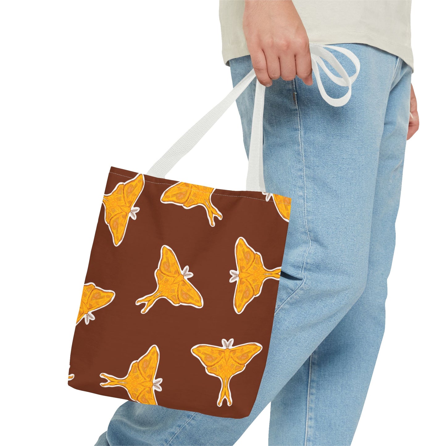 Butterfly Print Tote Bag, Eco-Friendly Shopping Bag, Gift for Nature Lovers, Sustainable Beach Tote, Spring Fashion Accessory