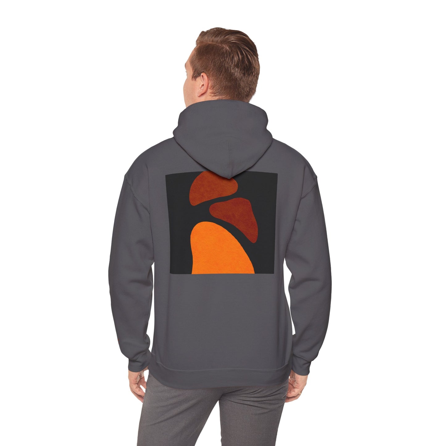 Artistic Unisex Hooded Sweatshirt - Cozy Streetwear, Casual Outfit, Perfect Gift, Fall Fashion, Graphic Hoodie
