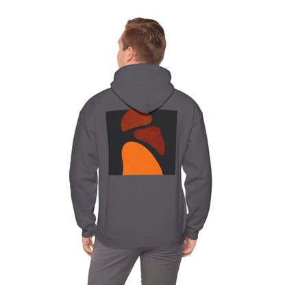 Artistic Unisex Hooded Sweatshirt - Cozy Streetwear, Casual Outfit, Perfect Gift, Fall Fashion, Graphic Hoodie