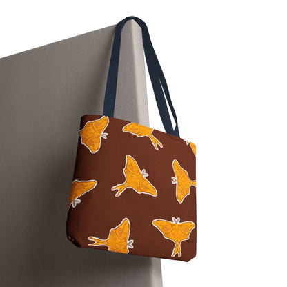 Butterfly Print Tote Bag, Eco-Friendly Shopping Bag, Gift for Nature Lovers, Sustainable Beach Tote, Spring Fashion Accessory