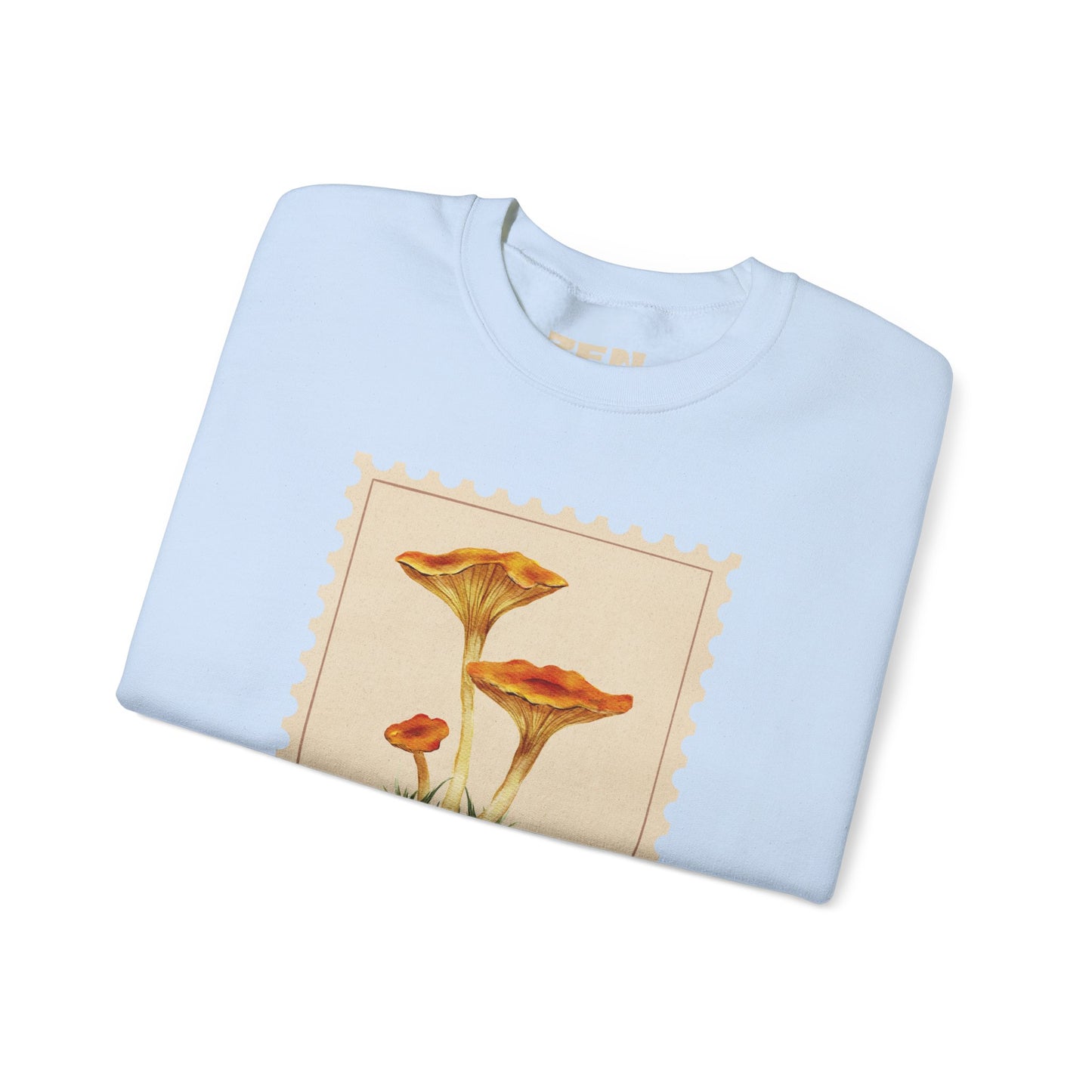 Vintage Floral Crewneck Sweatshirt, Cozy Fall Wear, Unisex Gift, Mushroom Art Apparel, Nature Lover Outfit, Comfy Mushroom Crewneck, Vintage Style