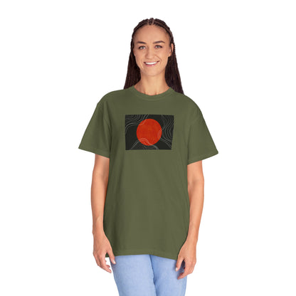 Sunset Vibes Unisex T-Shirt, Casual Summer Tee, Bohemian Shirt, Gift for Art Lovers, Men's and Women's Fashion