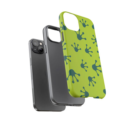 Frog Pattern Phone Case, Fun and Colorful Phone Cover, Durable Phone Protection, Gifts for Nature Lovers, Unique Accessory