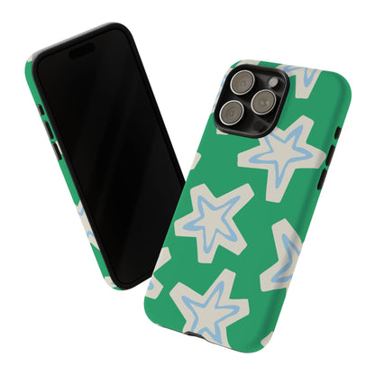Retro Star Pattern Phone Case | Tough Cases, Colorful Cover for Phones, Phone Accessories, Gift for Her, Trendy Cases