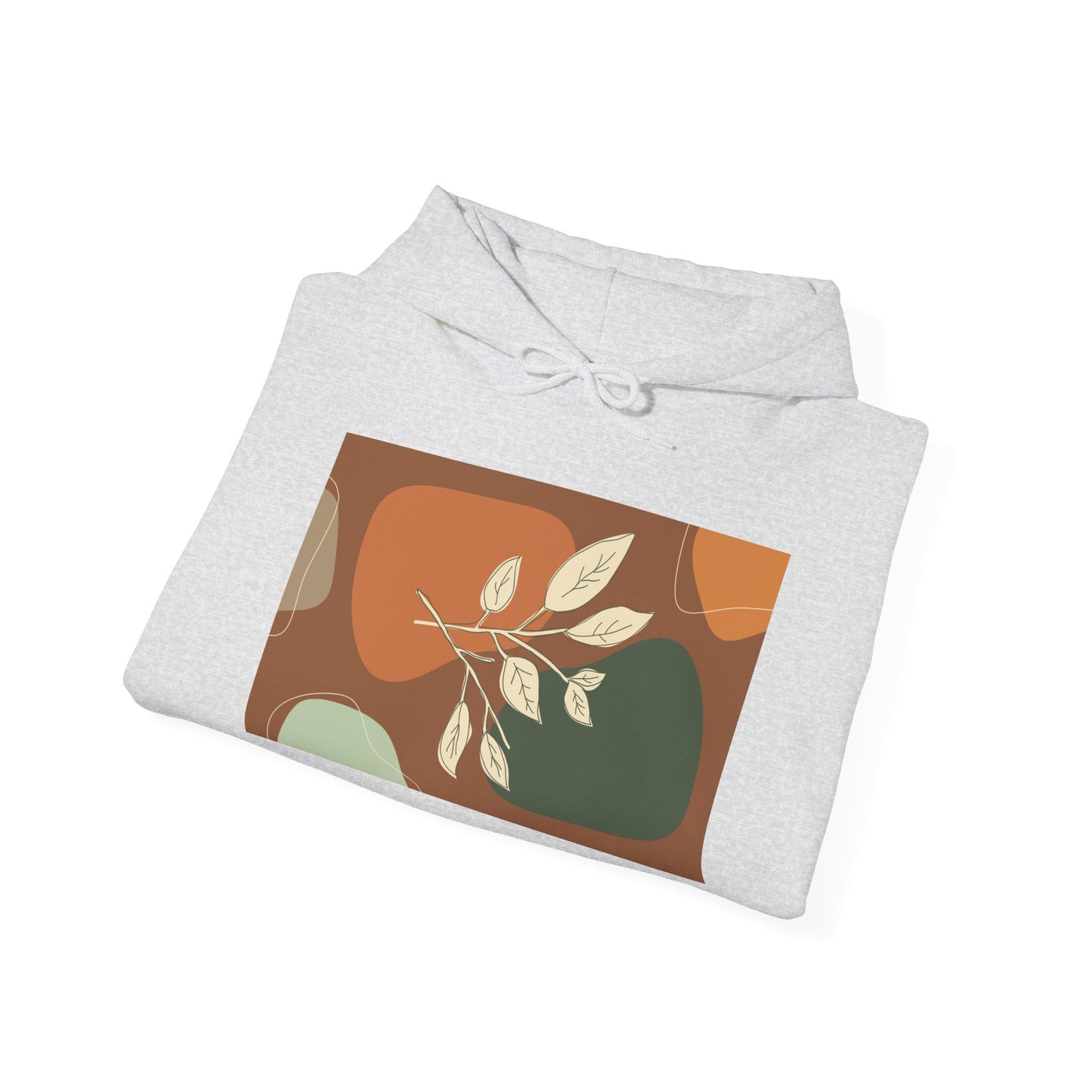 Botanical Design Unisex Hoodie, Cozy Sweatshirt for Nature Lovers, Gift for Friends, Autumn Fashion, Comfortable Casual Wear