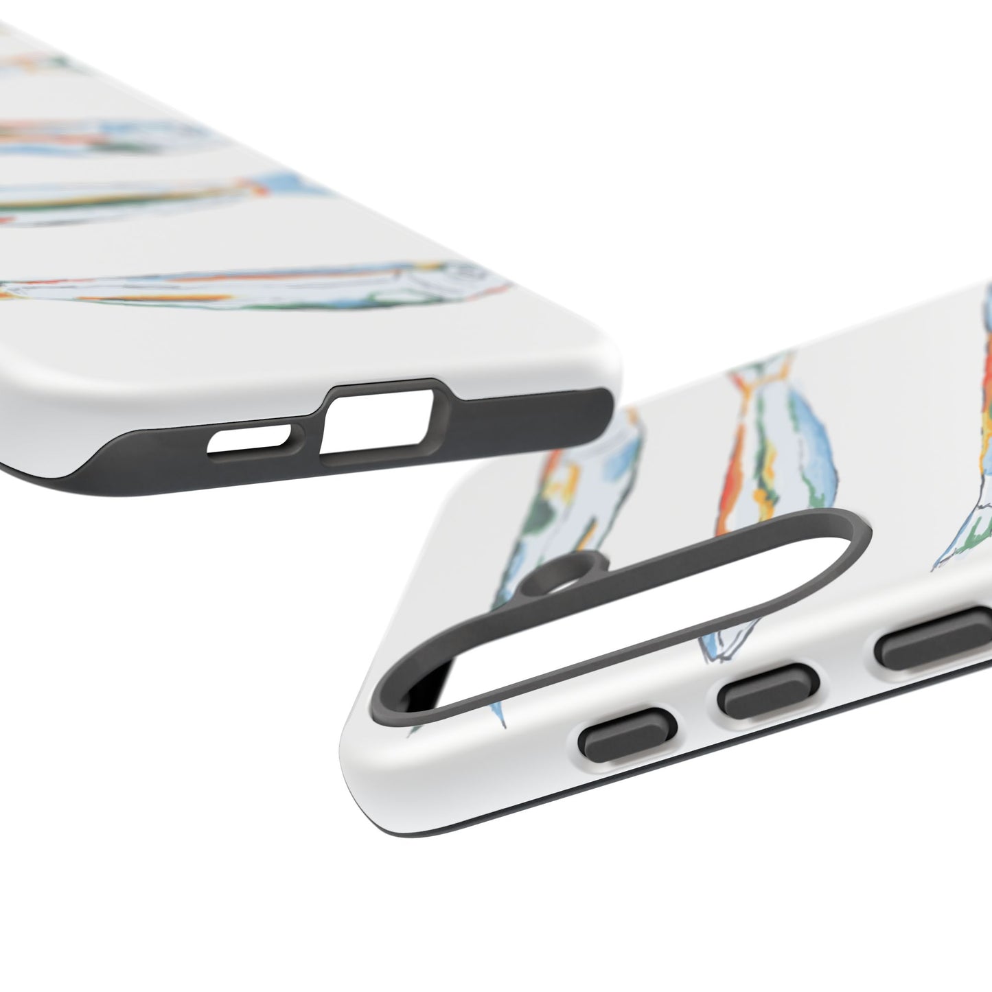 Tough Cases – Artistic Fish Design Phone Case, Unique Gift for Aquatic Lovers, Perfect for Birthdays, Holidays, and Everyday Use, Quirky Cases, Fun Phone Cases