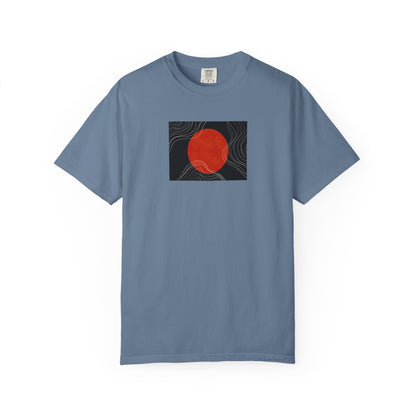 Sunset Vibes Unisex T-Shirt, Casual Summer Tee, Bohemian Shirt, Gift for Art Lovers, Men's and Women's Fashion