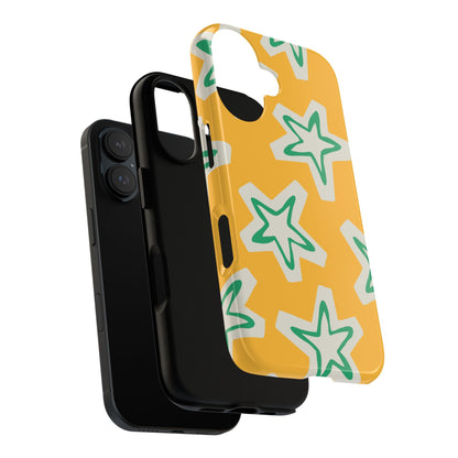 Retro Star Pattern Phone Case | Tough Cases, Colorful Cover for Phones, Phone Accessories, Gift for Her, Trendy Cases