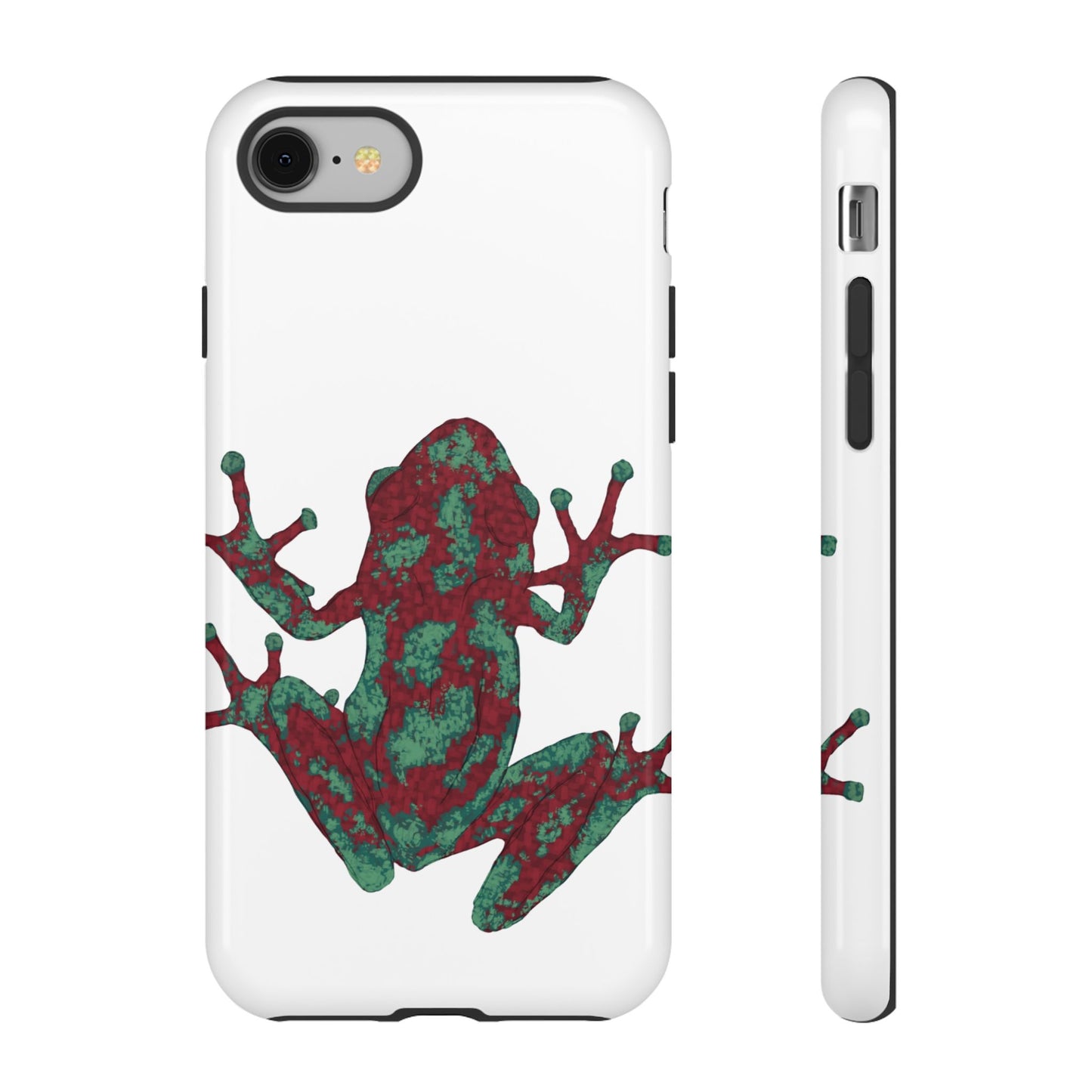 Frog Phone Case, Tough Cases, Eco-Friendly Phone Accessories, Unique Gifts for Nature Lovers, Cute Frog Design