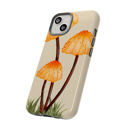 Mushroom Phone Case, Tough Cases for Nature Lovers, Unique Phone Covers, Gifts for Eco Enthusiasts, Fun Protective Cases