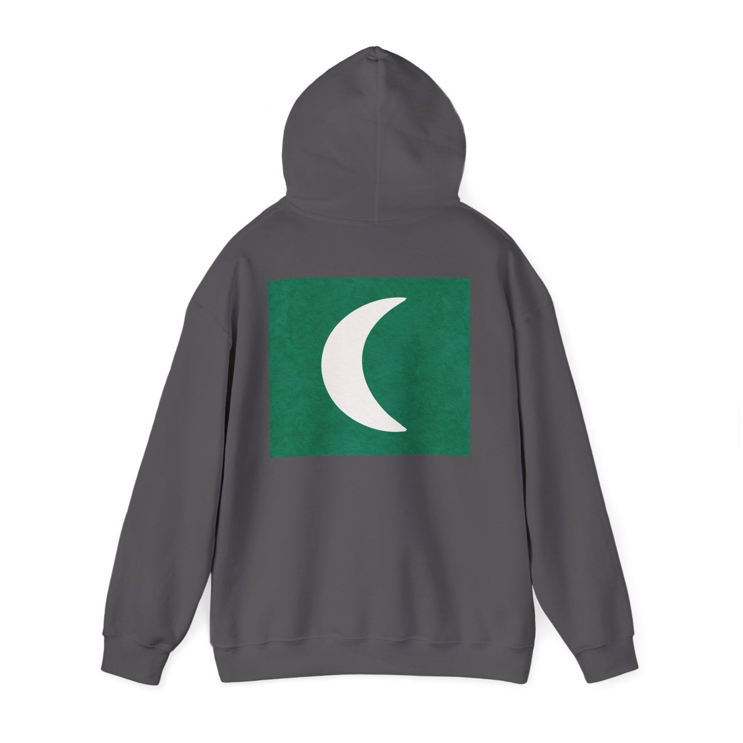Zen Frog Hooded Sweatshirt - Cozy Unisex Hoodie, Casual Wear, Spring Fashion, Unique Gifts, Streetwear Style, Simple Moon Design, Gift for Him, Gift for Her