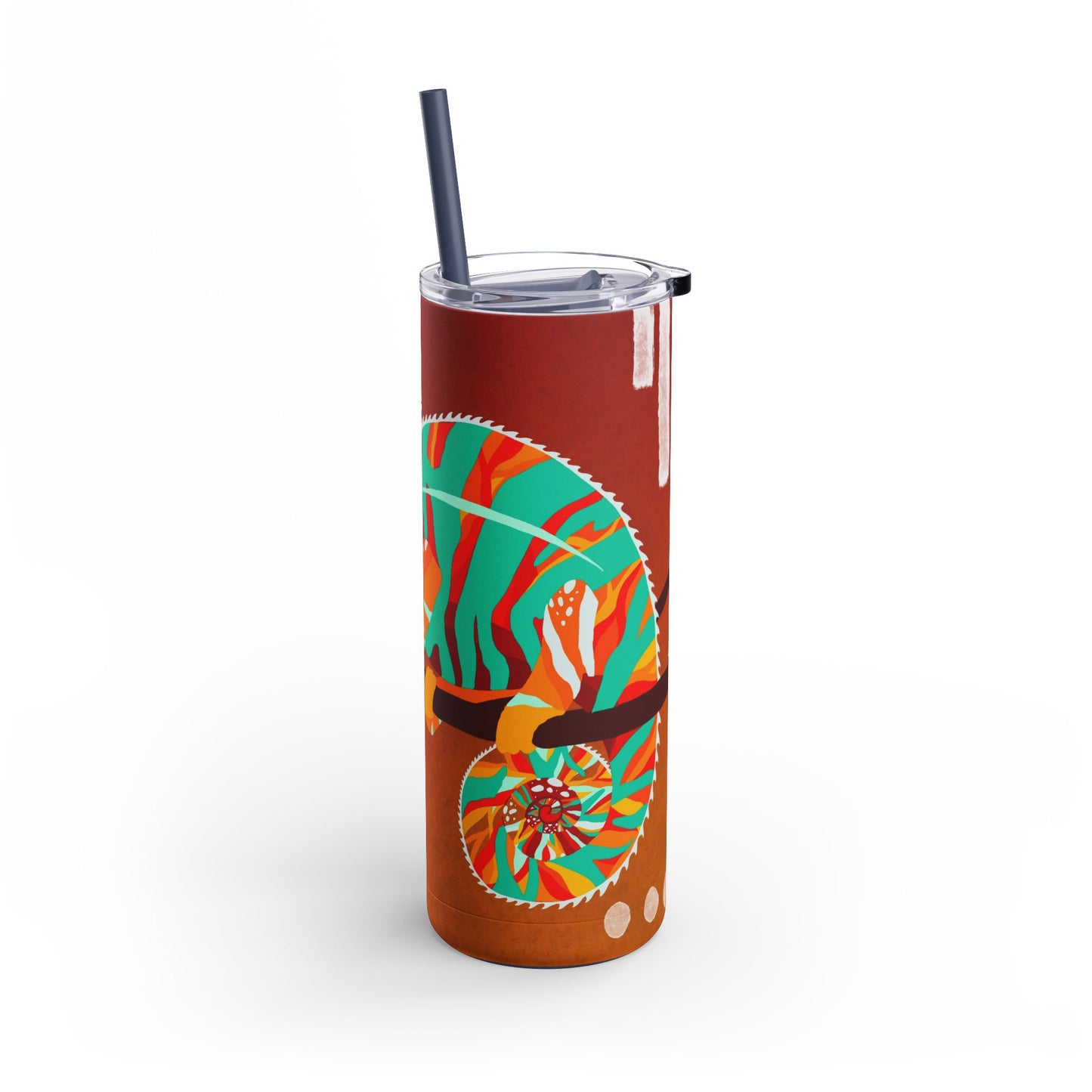 Colorful Animal Print Tumbler, 20oz, Eco-Friendly Travel Mug, Unique Gift for Wildlife Lovers, Party or Everyday Use, Stylish Drinkware