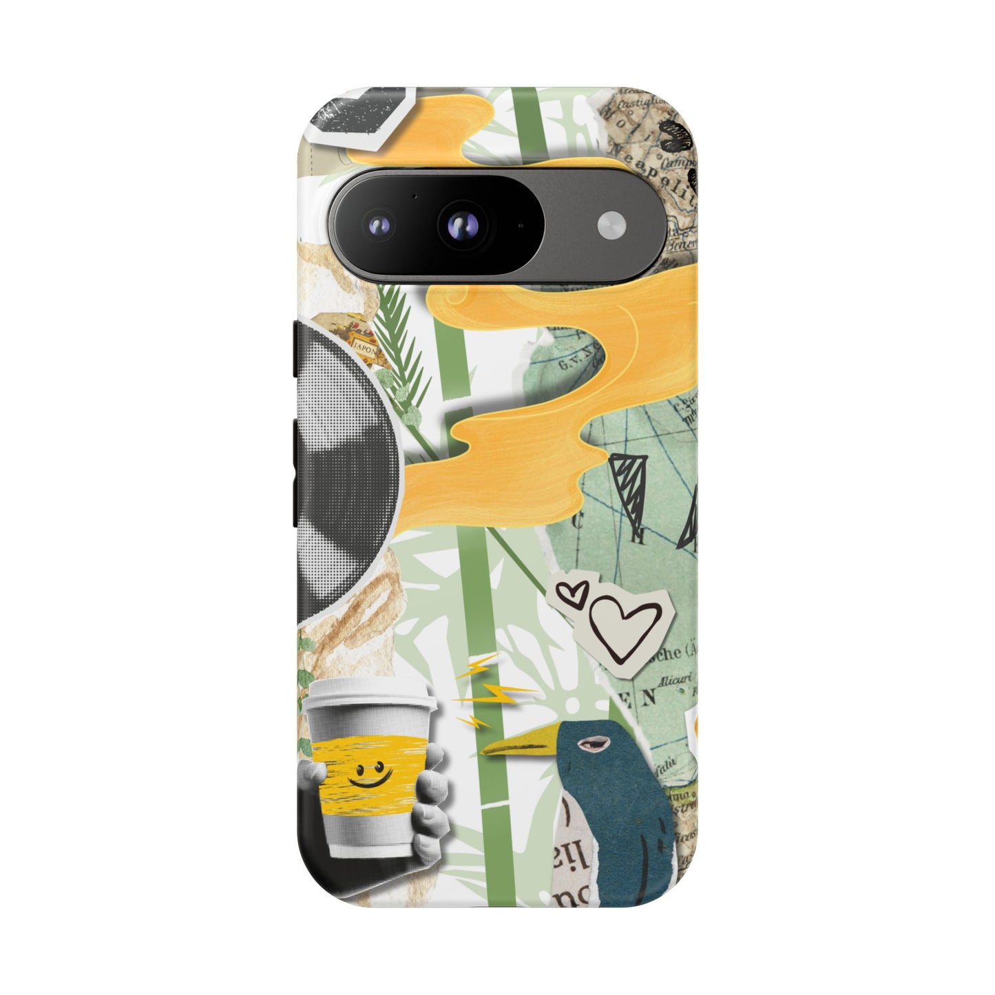 Artistic Phone Case, Unique Cell Phone Cover, Trendy Gifts for Music Lovers, Eco-Friendly Phone Accessory, Stylish Tech Gifts, Cool Cases, Unique Phone Cases