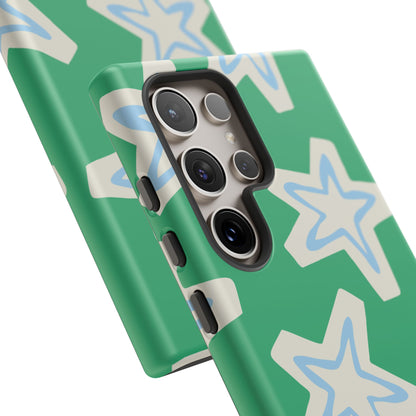 Retro Star Pattern Phone Case | Tough Cases, Colorful Cover for Phones, Phone Accessories, Gift for Her, Trendy Cases