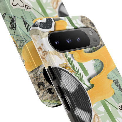 Artistic Phone Case, Unique Cell Phone Cover, Trendy Gifts for Music Lovers, Eco-Friendly Phone Accessory, Stylish Tech Gifts, Cool Cases, Unique Phone Cases