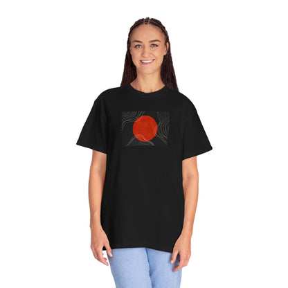 Sunset Vibes Unisex T-Shirt, Casual Summer Tee, Bohemian Shirt, Gift for Art Lovers, Men's and Women's Fashion